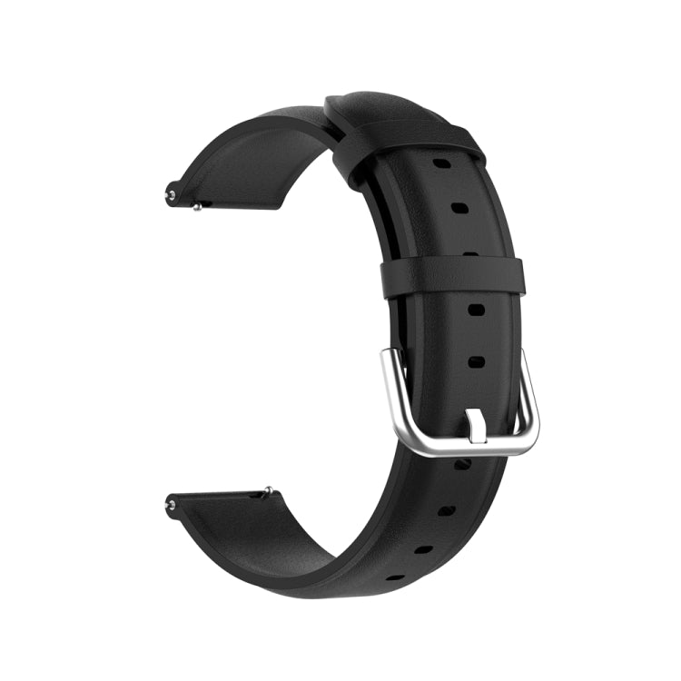 Round Tail Leather Watch Band, For Huawei Watch 4 / Watch 4 Pro