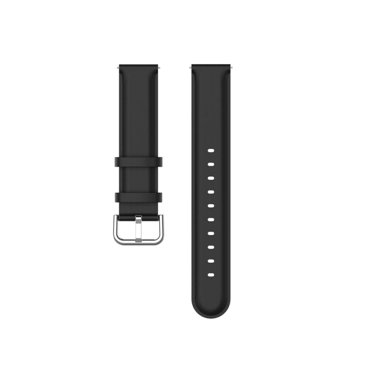 Round Tail Leather Watch Band, For Huawei Watch 4 / Watch 4 Pro