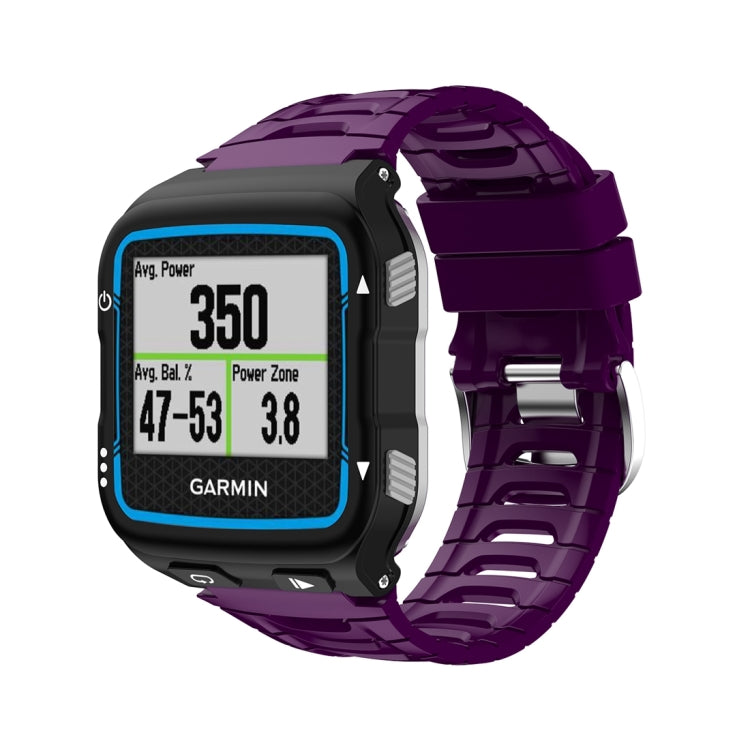 Solid Color Silicone Replacement Watch Band, For Garmin Forerunner 920XT