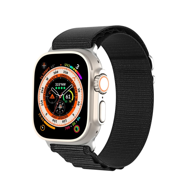 DUX DUCIS GS Series Nylon Loop Watch Band, For Apple Watch SE 2023 44mm, For Apple Watch Ultra 49mm, For Apple Watch SE 2023 40mm, For Apple Watch Ultra 2 49mm, For Apple Watch SE 2022 40mm, For Apple Watch Series 9 45mm, For Apple Watch Series 9 41mm ...