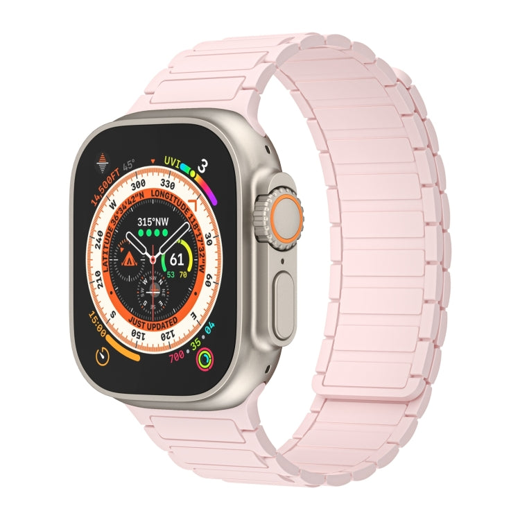 Magnetic Loop Silicone Watch Band, For Apple Watch Series 9 45mm, For Apple Watch Series 9 41mm, For Apple Watch Ultra 49mm