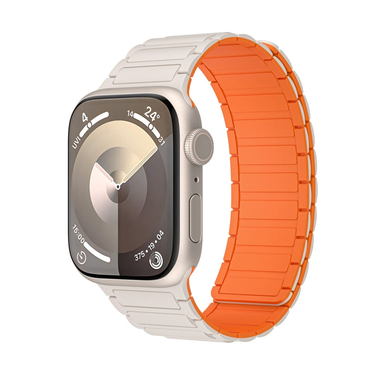 Magnetic Loop Silicone Watch Band, For Apple Watch SE 2022 44mm, For Apple Watch Series 7 41mm, For Apple Watch Series 7 45mm