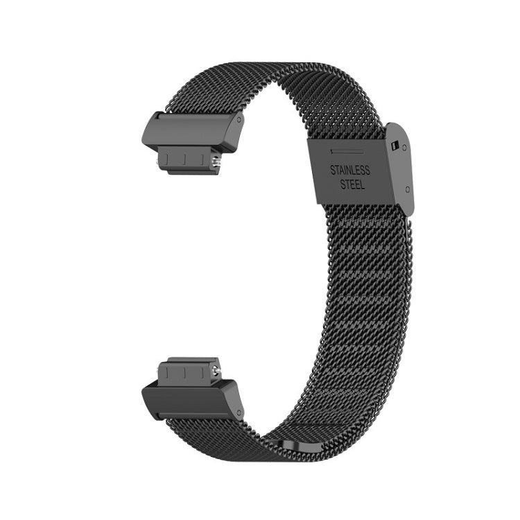 Buckle Fine Mesh Stainless Ssteel Watch Band, For Fitbit Inspire 3