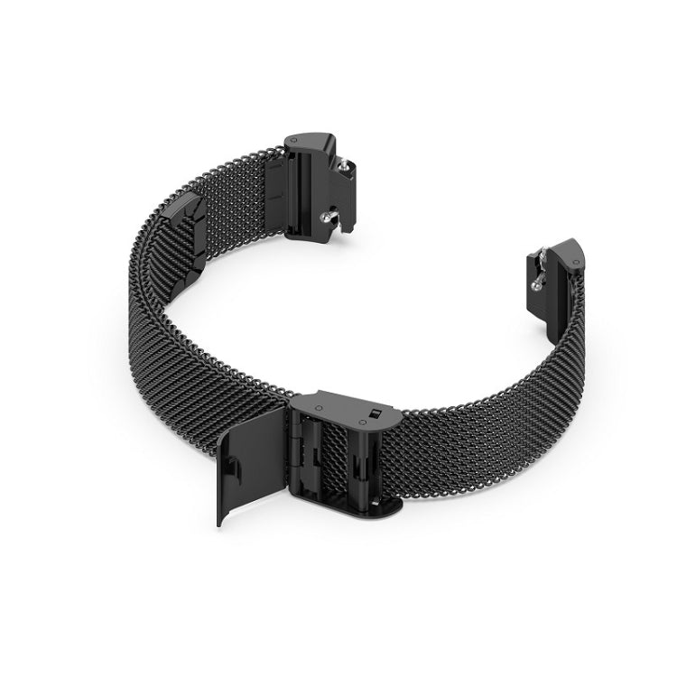 Buckle Fine Mesh Stainless Ssteel Watch Band, For Fitbit Inspire 3