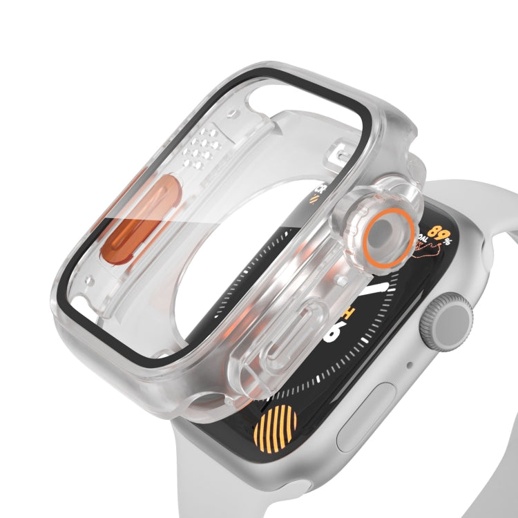 Change to Ultra 49mm Waterproof All-Inclusive Film Hybrid PC Watch Case, For Apple Watch Series 6 / 5 / 4 / SE 44mm
