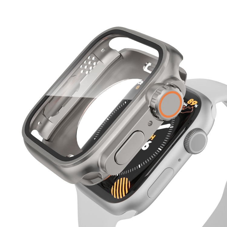 Change to Ultra 49mm Waterproof All-Inclusive Film Hybrid PC Watch Case, For Apple Watch Series 6 / 5 / 4 / SE 44mm