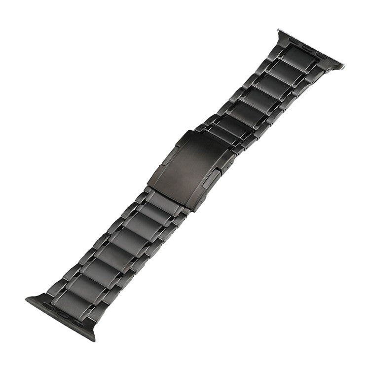 Five Beads Turtle Buckle Titanium Steel Watch Band, For Apple Watch Ultra 49mm, For Apple Watch SE 2023 44mm, For Apple Watch Ultra 2 49mm, For Apple Watch Series 9 45mm, For Apple Watch SE 2022 44mm, For Apple Watch Series 8 45mm, For Apple Watch SE 4...