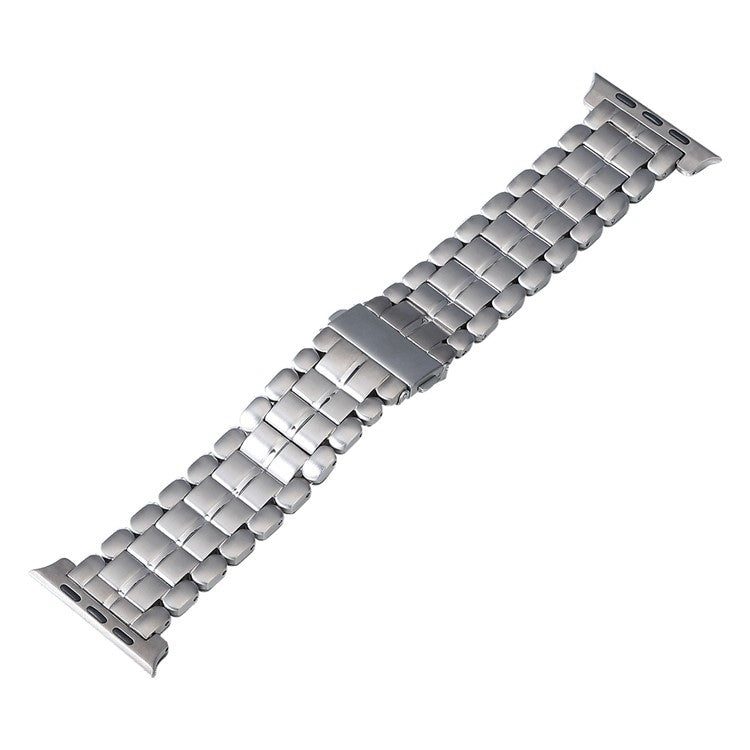 Five Beads Titanium Steel Watch Band, For Apple Watch Ultra 49mm, For Apple Watch SE 2023 44mm, For Apple Watch SE 2023 40mm, For Apple Watch Ultra 2 49mm, For Apple Watch SE 2022 40mm, For Apple Watch Series 9 45mm, For Apple Watch SE 2022 44mm       ...