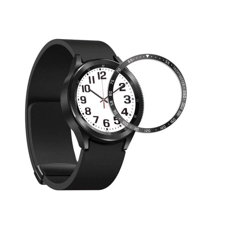 E Style Smart Watch Steel Ring Protective Frame, For Samsung Galaxy Watch6 Classic 47mm, For Samsung Galaxy Watch6 Classic 43mm