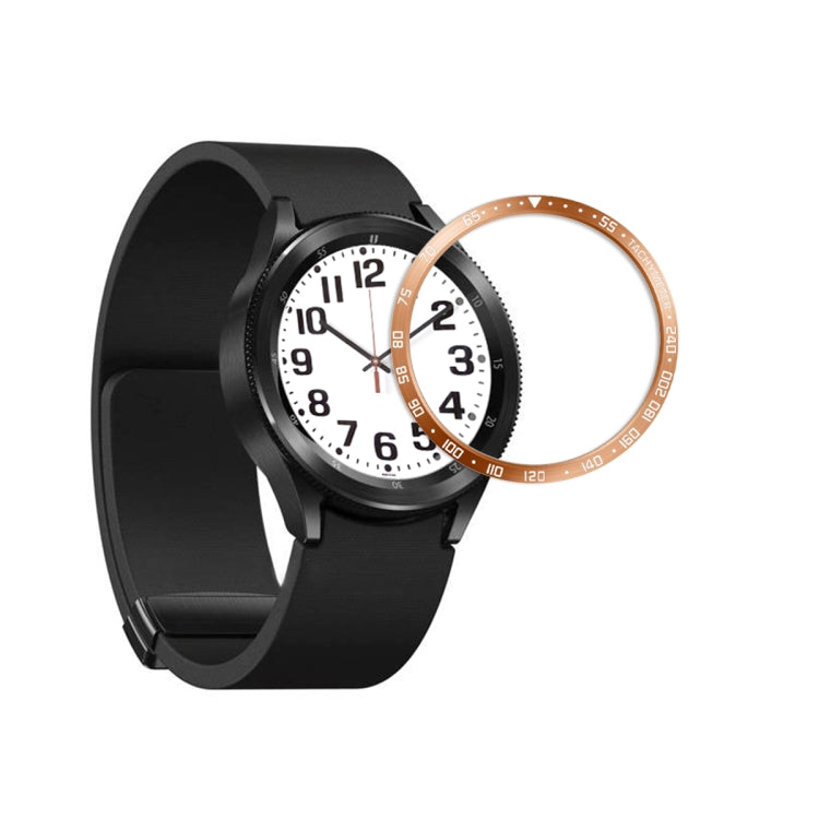 E Style Smart Watch Steel Ring Protective Frame, For Samsung Galaxy Watch6 Classic 47mm, For Samsung Galaxy Watch6 Classic 43mm