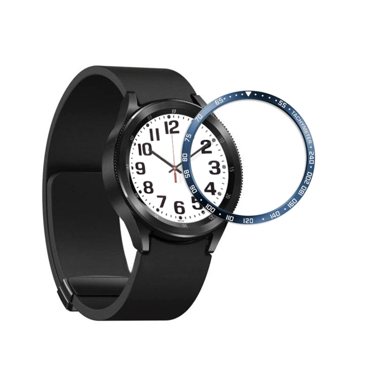 E Style Smart Watch Steel Ring Protective Frame, For Samsung Galaxy Watch6 Classic 47mm, For Samsung Galaxy Watch6 Classic 43mm