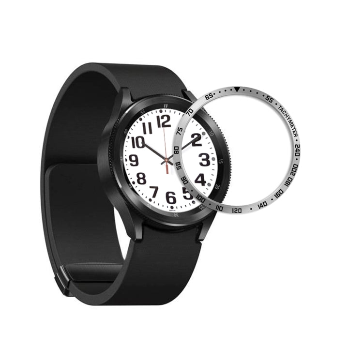 E Style Smart Watch Steel Ring Protective Frame, For Samsung Galaxy Watch6 Classic 47mm, For Samsung Galaxy Watch6 Classic 43mm
