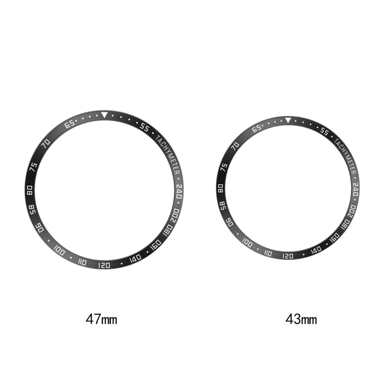 E Style Smart Watch Steel Ring Protective Frame, For Samsung Galaxy Watch6 Classic 47mm, For Samsung Galaxy Watch6 Classic 43mm