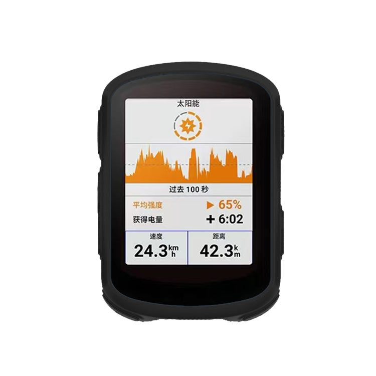Stopwatch Silicone Protective Case, For Garmin Edge 540 / 840