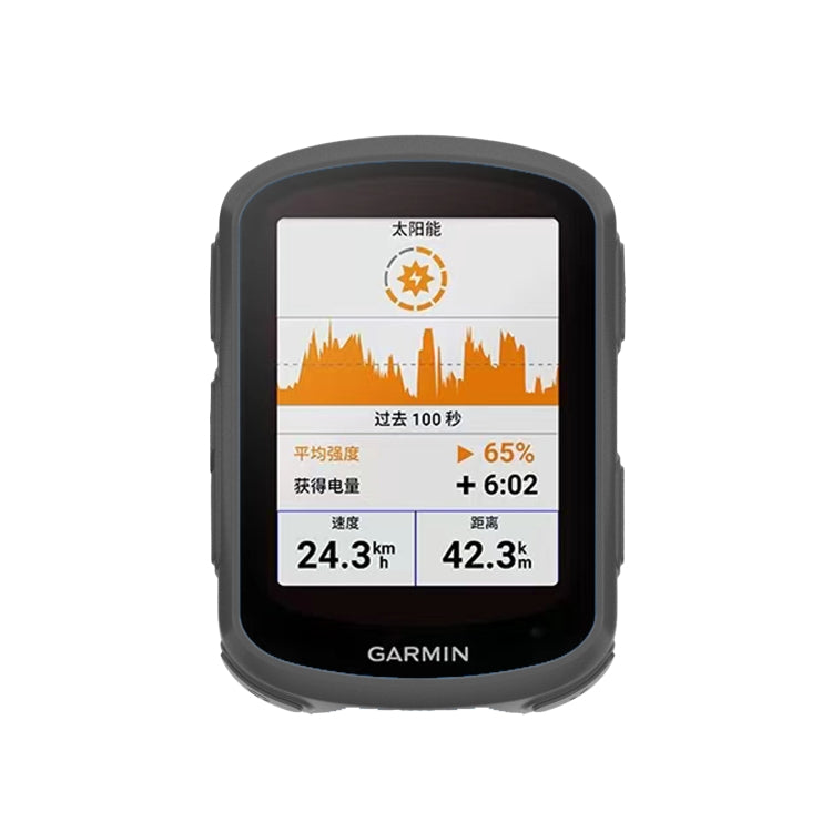 Stopwatch Silicone Protective Case, For Garmin Edge 540 / 840