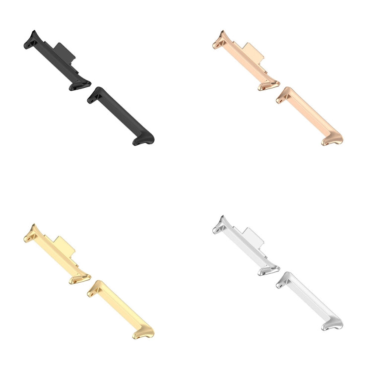1 Pair Stainless Steel Metal Watch Band Connector, For Xiaomi Mi Band 8 Pro