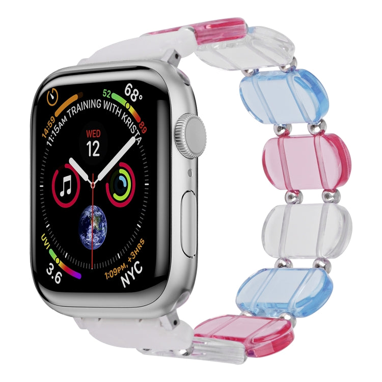 Stretch Resin Watch Band, For Apple Watch SE 2023 44mm, For Apple Watch SE 2023 40mm, For Apple Watch Ultra 2 49mm, For Apple Watch Series 9 45mm, For Apple Watch Series 9 41mm, For Apple Watch Ultra 49mm