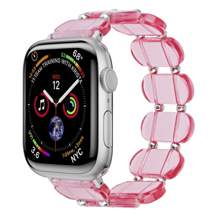 Stretch Resin Watch Band, For Apple Watch Series 8 41mm, For Apple Watch Series 8 45mm, For Apple Watch SE 2022 40mm, For Apple Watch SE 2022 44mm, For Apple Watch Series 7 41mm, For Apple Watch Series 7 45mm