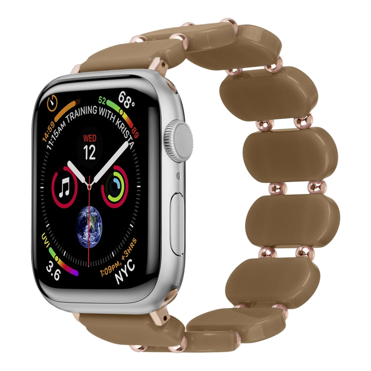 Stretch Resin Watch Band, For Apple Watch Series 8 41mm, For Apple Watch Series 8 45mm, For Apple Watch SE 2022 40mm, For Apple Watch SE 2022 44mm, For Apple Watch Series 7 41mm, For Apple Watch Series 7 45mm