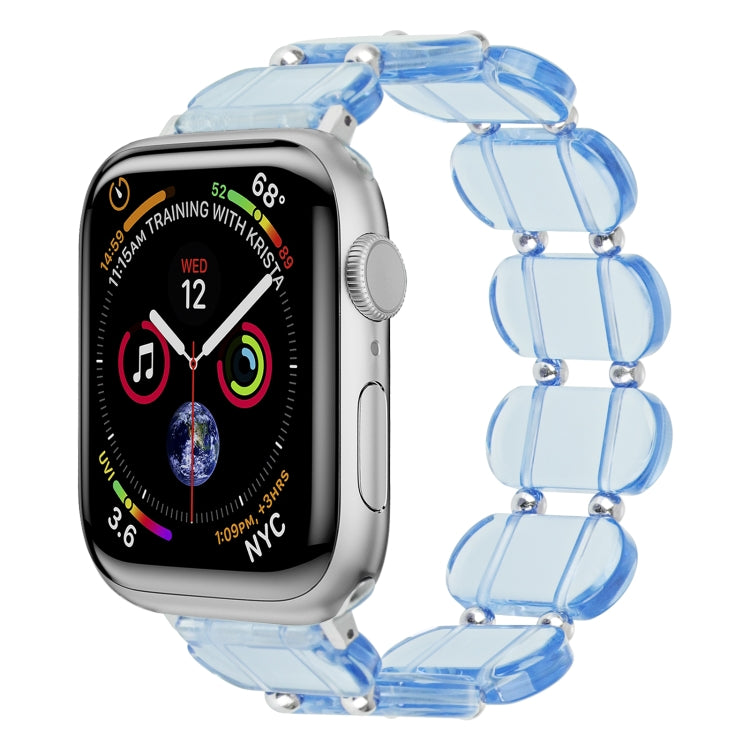 Stretch Resin Watch Band, For Apple Watch Series 8 41mm, For Apple Watch Series 8 45mm, For Apple Watch SE 2022 40mm, For Apple Watch SE 2022 44mm, For Apple Watch Series 7 41mm, For Apple Watch Series 7 45mm