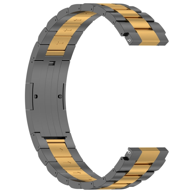 Three Strains HW Buckle Metal Watch Band, For Huawei Watch GT4 / GT3 / GT2 / GT 46mm