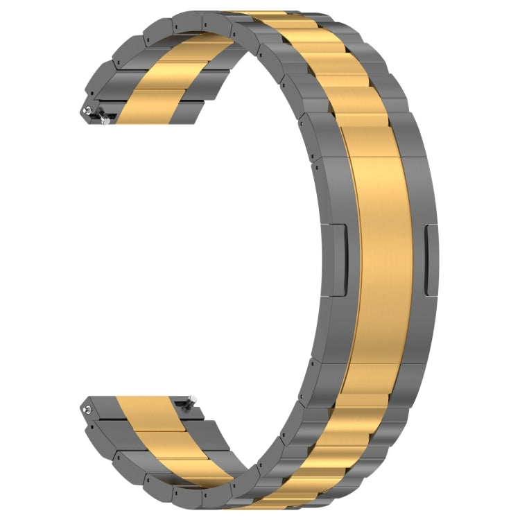 Three Strains HW Buckle Metal Watch Band, For Huawei Watch GT4 / GT3 / GT2 / GT 46mm