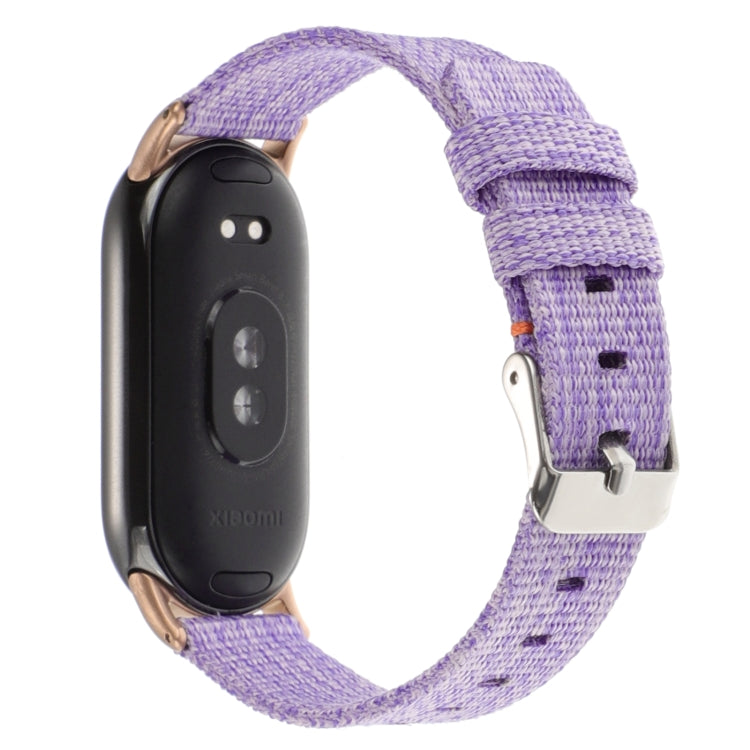 Nylon Canvas Watch Band, For Xiaomi Mi Band 8