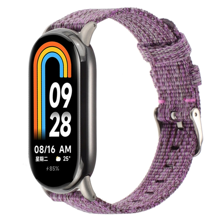 Nylon Canvas Watch Band, For Xiaomi Mi Band 8