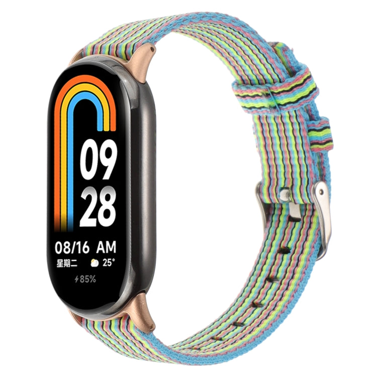 Nylon Canvas Watch Band, For Xiaomi Mi Band 8