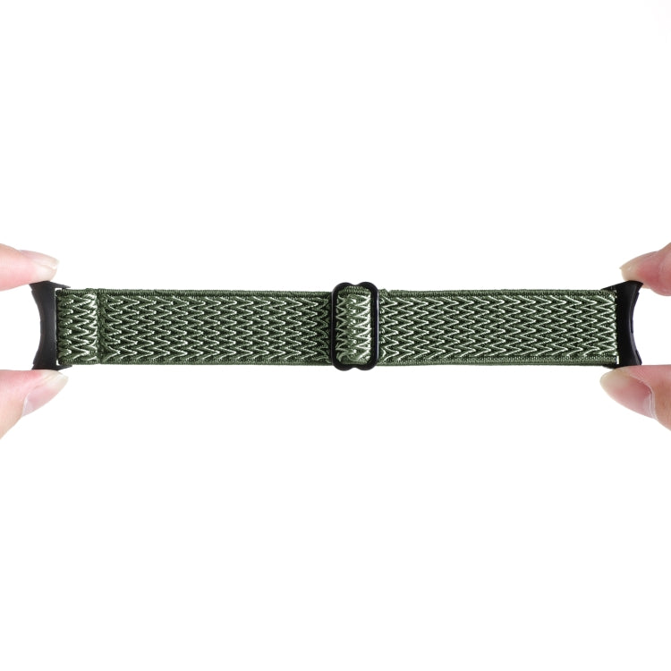 20mm Wave Braided Nylon Watch Band, For Google Pixel Watch 4 / 3 / 2 / 1 41mm