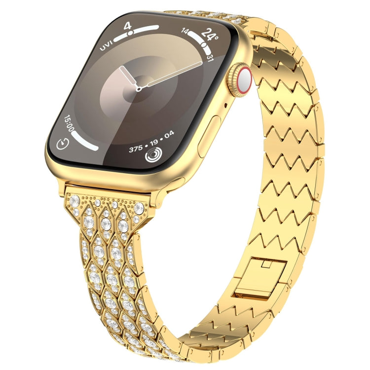 Devil Eye Diamond Bracelet Metal Watch Band, For Apple Watch SE 40mm, For Apple Watch SE 44mm, For Apple Watch Series 6 40mm, For Apple Watch Series 6 44mm, For Apple Watch Series 5 44mm, For Apple Watch Series 5 40mm, For Apple Watch Series 4 44mm    ...