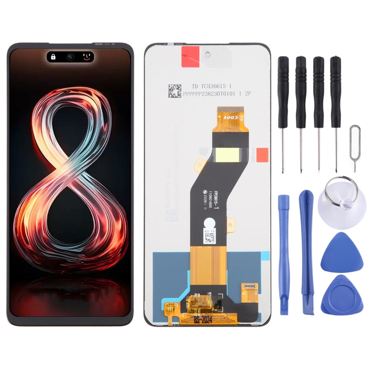 OEM LCD Screen with Digitizer Full Assembly, For Infinix GT 50 Pro X6891, For Infinix Note Edge X6887, For Infinix Note 60 Pro X6878, For Infinix Note 60 X6879, For Infinix GT 30 5G X6876, For Infinix Hot 60 5G X6726, For Infinix Hot 60 Pro 4G X6885   ...