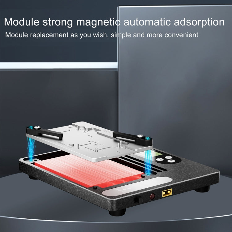 i2C T18 LCD Display PCB Motherboard Layered Desoldering Station With Glue Removal Module, With Glue Removal Module