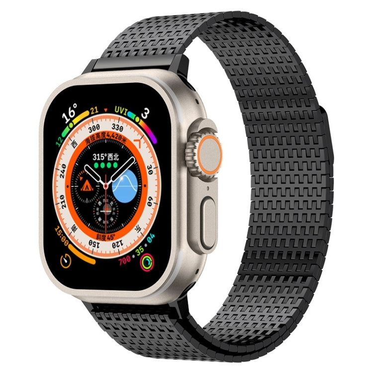 Milanese Loop Magnetic Clasp Stainless Steel Watch Band, For Apple Watch SE 2023 44mm, For Apple Watch SE 2023 40mm, For Apple Watch Ultra 2 49mm, For Apple Watch Series 9 45mm, For Apple Watch Series 9 41mm, For Apple Watch Ultra 49mm                 ...