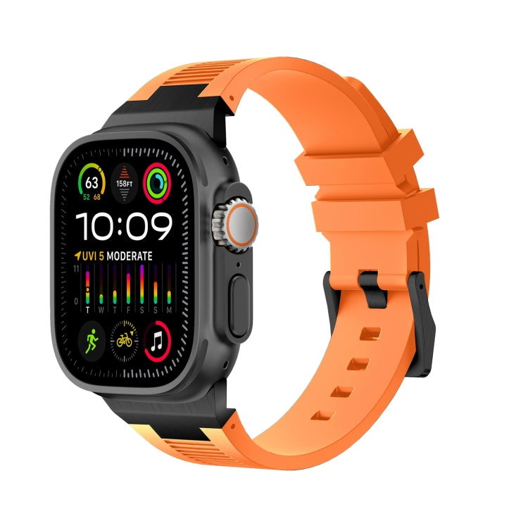 Loners Liquid Silicone Watch Band, For Apple Watch SE 2023 44mm, For Apple Watch Ultra 2 49mm, For Apple Watch Series 9 45mm