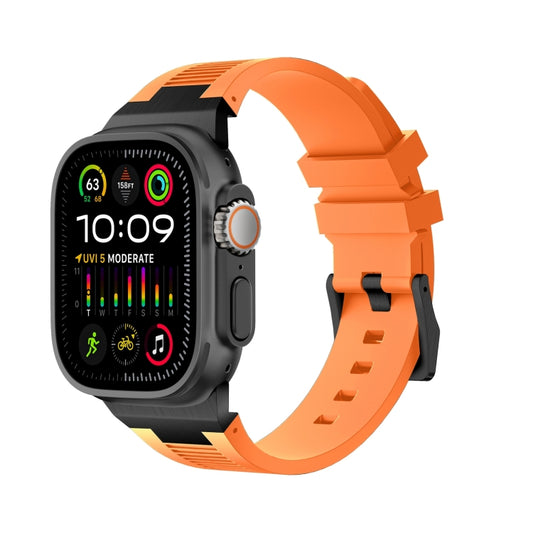 Loners Liquid Silicone Watch Band, For Apple Watch Ultra 49mm, For Apple Watch Series 8 45mm, For Apple Watch SE 2022 44mm