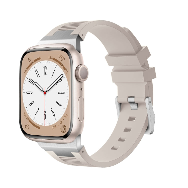 Loners Liquid Silicone Watch Band, For Apple Watch Ultra 49mm, For Apple Watch Series 8 45mm, For Apple Watch SE 2022 44mm