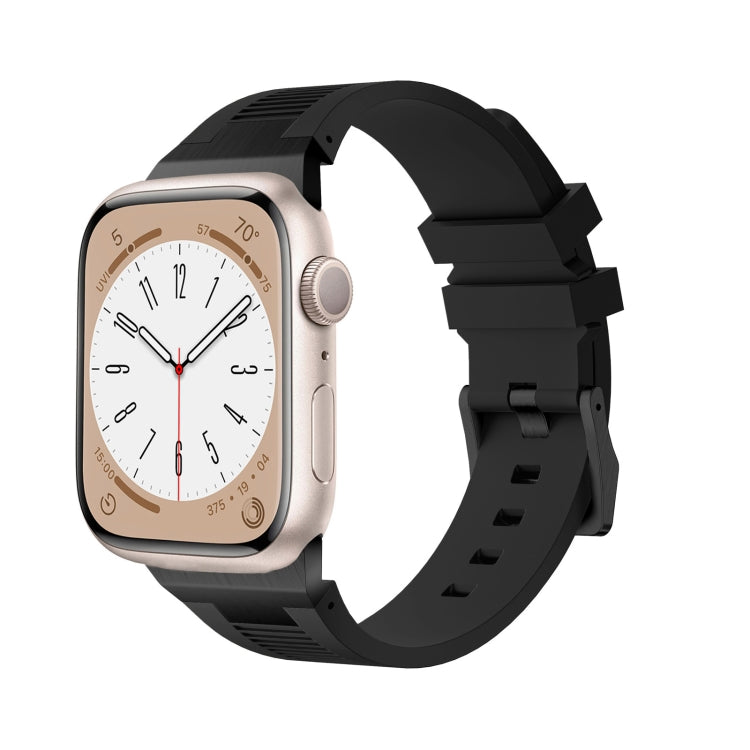 Loners Liquid Silicone Watch Band, For Apple Watch Ultra 49mm, For Apple Watch Series 8 45mm, For Apple Watch SE 2022 44mm