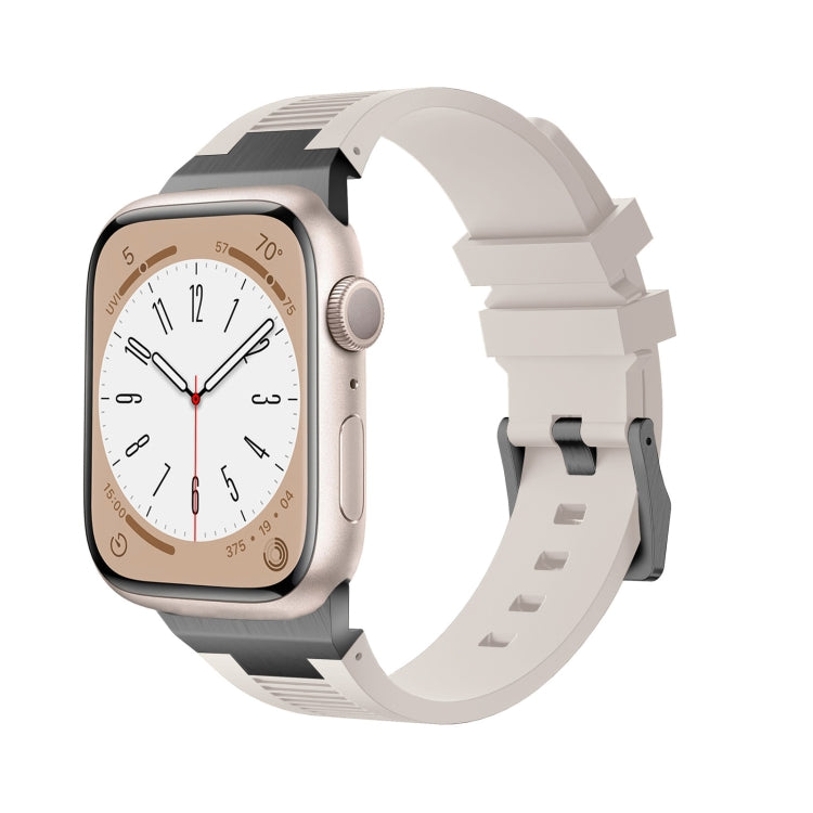 Loners Liquid Silicone Watch Band, For Apple Watch Series 7 45mm, For Apple Watch SE 44mm, For Apple Watch Series 6 44mm