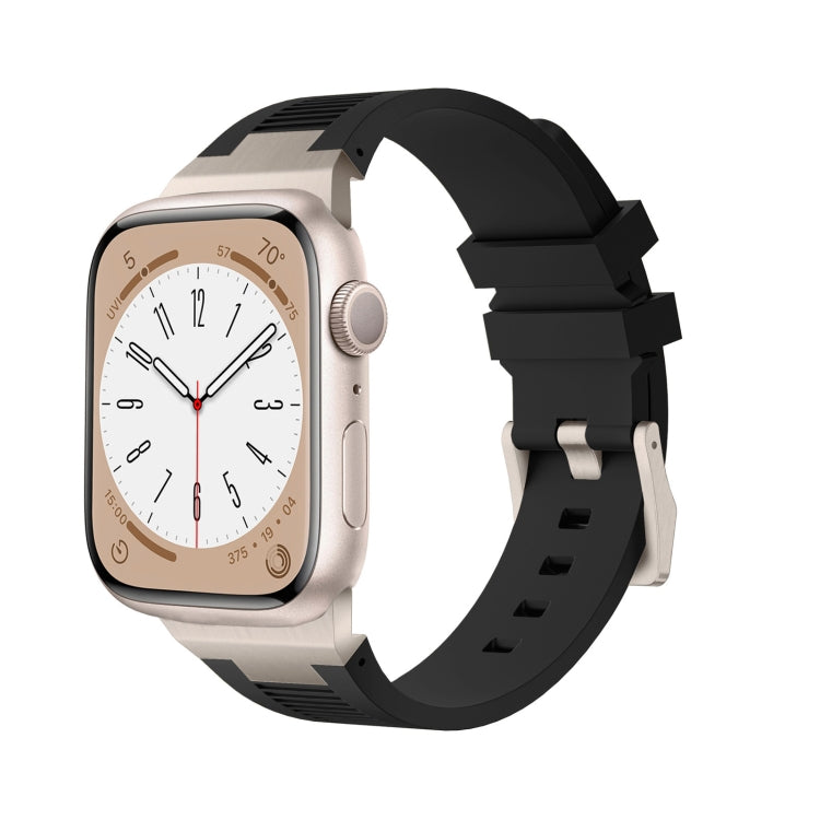 Loners Liquid Silicone Watch Band, For Apple Watch Series 5 44mm, For Apple Watch Series 4 44mm, For Apple Watch Series 3 42mm