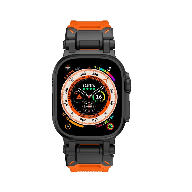 Explorer TPU Watch Band, For Apple Watch SE 2023 44mm, For Apple Watch Ultra 2 49mm, For Apple Watch Series 9 45mm, For Apple Watch Ultra 49mm