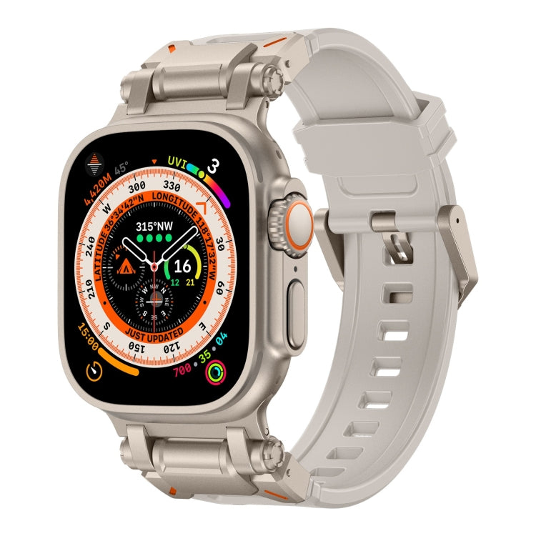 Explorer TPU Watch Band, For Apple Watch SE 2023 44mm, For Apple Watch Ultra 2 49mm, For Apple Watch Series 9 45mm, For Apple Watch Ultra 49mm