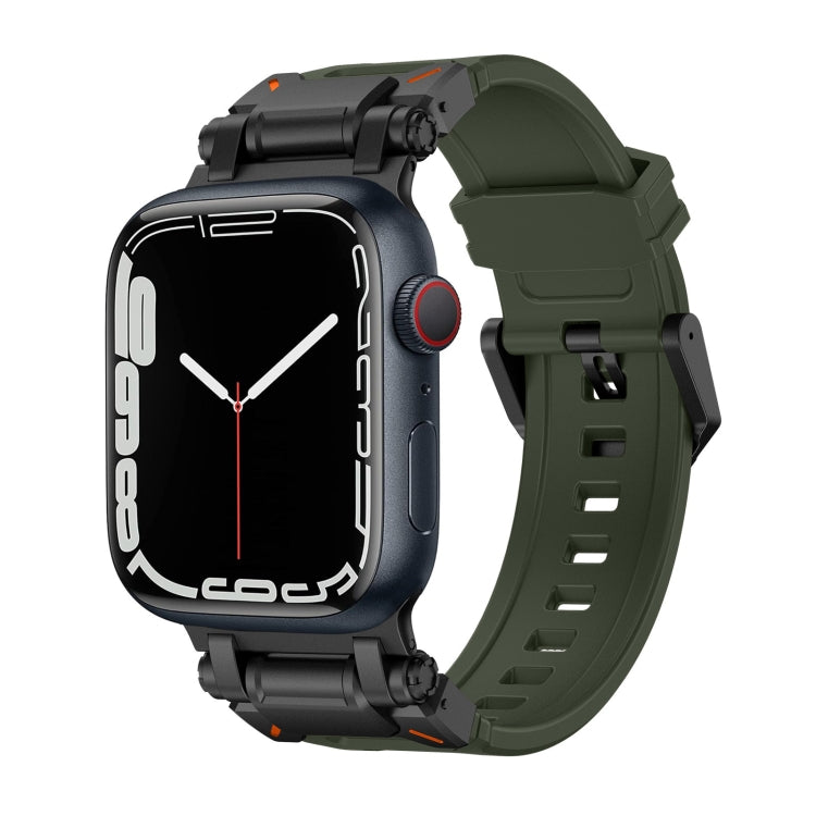 Explorer TPU Watch Band, For Apple Watch SE 2023 44mm, For Apple Watch Ultra 2 49mm, For Apple Watch Series 9 45mm, For Apple Watch Ultra 49mm