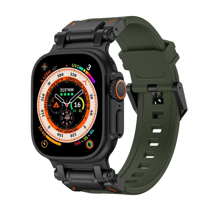 Explorer TPU Watch Band, For Apple Watch SE 2023 44mm, For Apple Watch Ultra 2 49mm, For Apple Watch Series 9 45mm, For Apple Watch Ultra 49mm