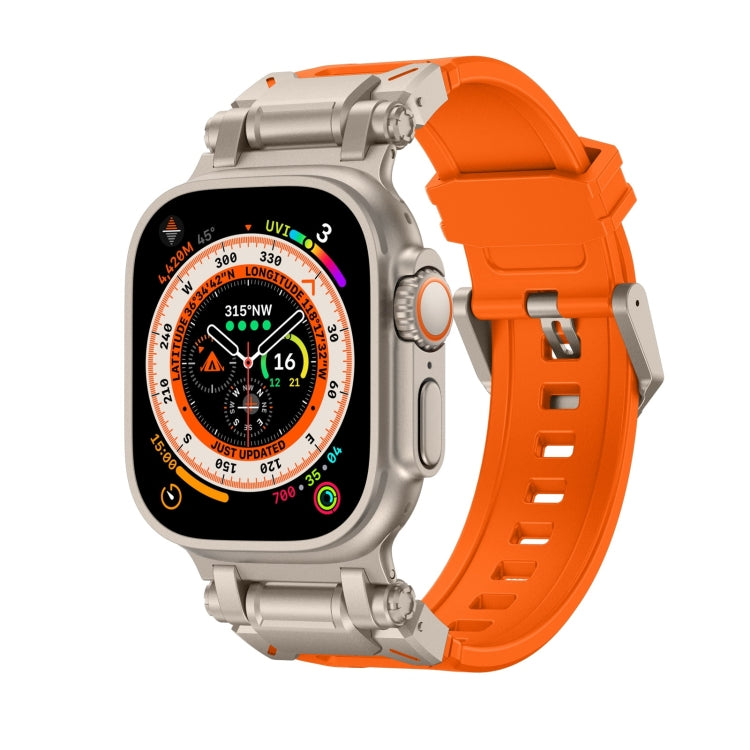 Explorer TPU Watch Band, For Apple Watch SE 2023 44mm, For Apple Watch Ultra 2 49mm, For Apple Watch Series 9 45mm, For Apple Watch Ultra 49mm