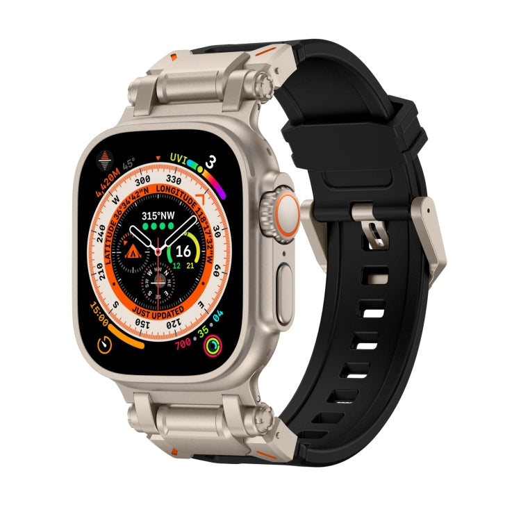 Explorer TPU Watch Band, For Apple Watch SE 2023 44mm, For Apple Watch Ultra 2 49mm, For Apple Watch Series 9 45mm, For Apple Watch Ultra 49mm