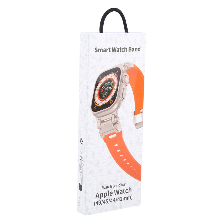 Explorer TPU Watch Band, For Apple Watch SE 2023 44mm, For Apple Watch Ultra 2 49mm, For Apple Watch Series 9 45mm, For Apple Watch Ultra 49mm