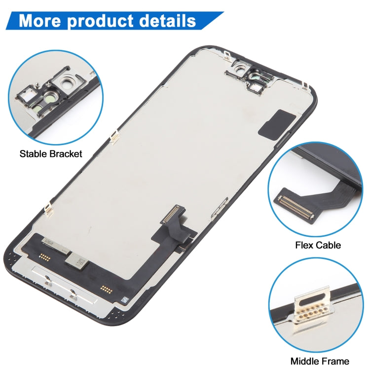 HD Incell LCD Screen, For iPhone 15 (Incell)