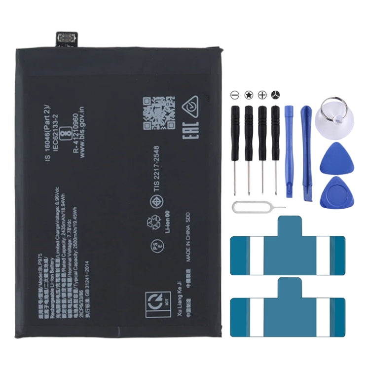 Battery Replacement, For OnePlus Nord CE 3 Lite / N30 5G BLP989 5000mAh, For OnePlus Nord 10R / ACE 2V BLP925 2500mAh, For OnePlus ACE 2 / 11 BLP975 2435mAh, For OnePlus ACE 2 Pro BLPA09, For OnePlus 10T / ACE Pro BLP945 4800mAh                        ...