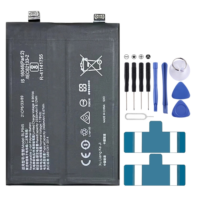 Battery Replacement, For OnePlus Nord CE 3 Lite / N30 5G BLP989 5000mAh, For OnePlus Nord 10R / ACE 2V BLP925 2500mAh, For OnePlus ACE 2 / 11 BLP975 2435mAh, For OnePlus ACE 2 Pro BLPA09, For OnePlus 10T / ACE Pro BLP945 4800mAh                        ...